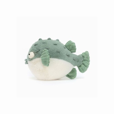 Jellycat Pacey Pufferfish New Zealand | XOZKW7182